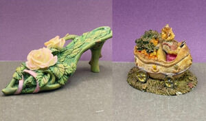 Vintage 2000 Just The Right Shoe Raine Courageous Rose & Mouse Driving a Car
